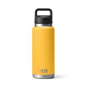 Used - YETI Rambler 36 oz Alpine Yellow BPA Free Bottle with Chug Cap